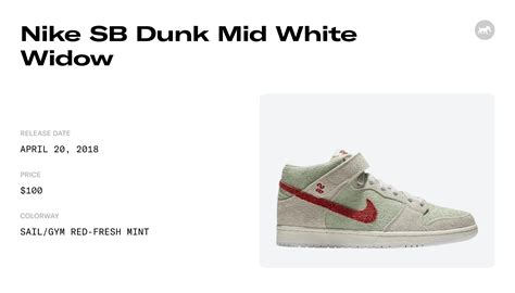 Buy SB Dunk Mid 'White Widow' 